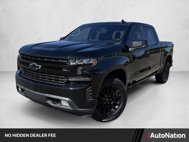 Black 2020 Chevrolet Silverado 1500 Pickup Truck Four-Wheel Drive 8-Speed Automatic