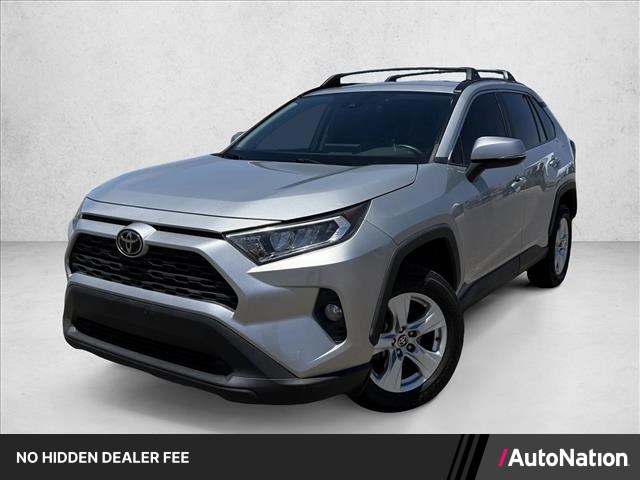 Silver Sky Metallic 2021 Toyota RAV4 SUV / Crossover Front-Wheel Drive Automatic