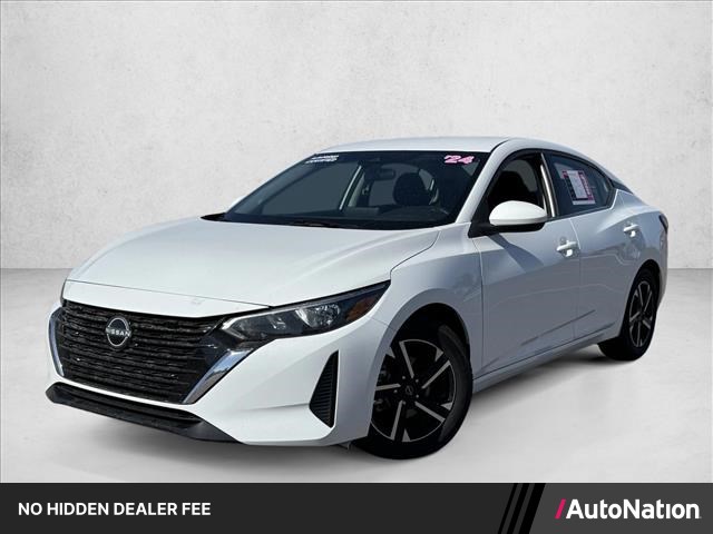 White (Fresh Powder) 2024 Nissan Sentra Sedan Front-Wheel Drive Automatic