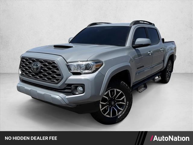 Cement 2021 Toyota Tacoma TRD Sport Double Cab 4WD Pickup Truck Four-Wheel Drive Automatic