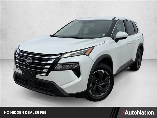 Everest White Pearl 2024 Nissan Rogue SUV / Crossover Front-Wheel Drive Automatic