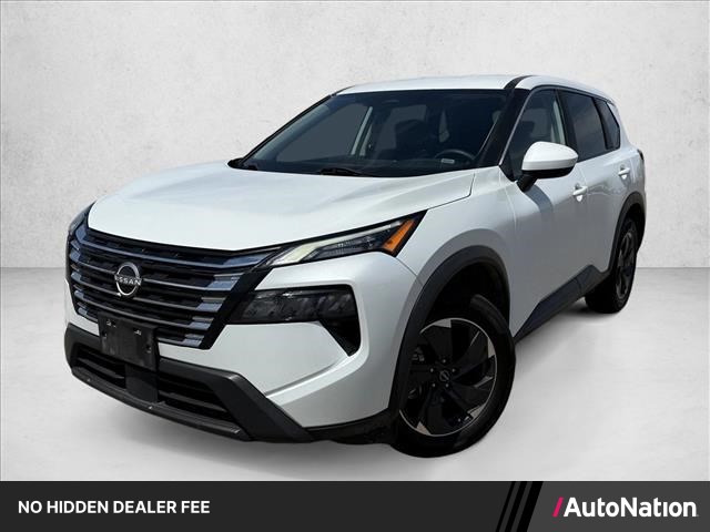 Everest White Pearl 2024 Nissan Rogue SUV / Crossover Front-Wheel Drive Automatic