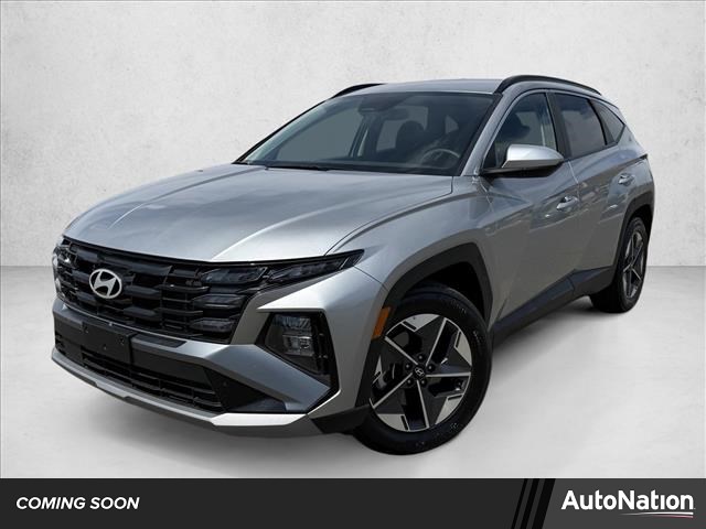 Shimmering Silver 2025 Hyundai Tucson SEL FWD SUV / Crossover Front-Wheel Drive 8-Speed Automatic