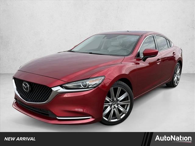 Soul Red Crystal Metallic 2021 Mazda MAZDA6 Grand Touring Reserve FWD Sedan Front-Wheel Drive Automatic