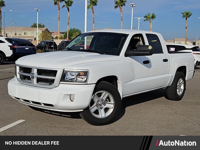 Bright White 2010 Dodge Dakota Pickup Truck 4-Speed Automatic