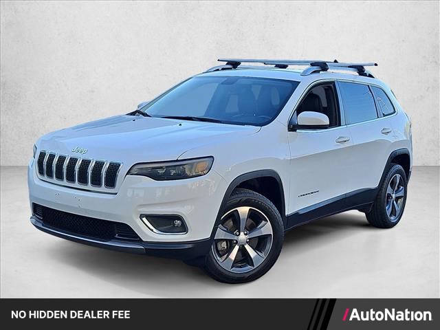 Bright White Clearcoat 2019 Jeep Cherokee SUV / Crossover Four-Wheel Drive 9-Speed Automatic