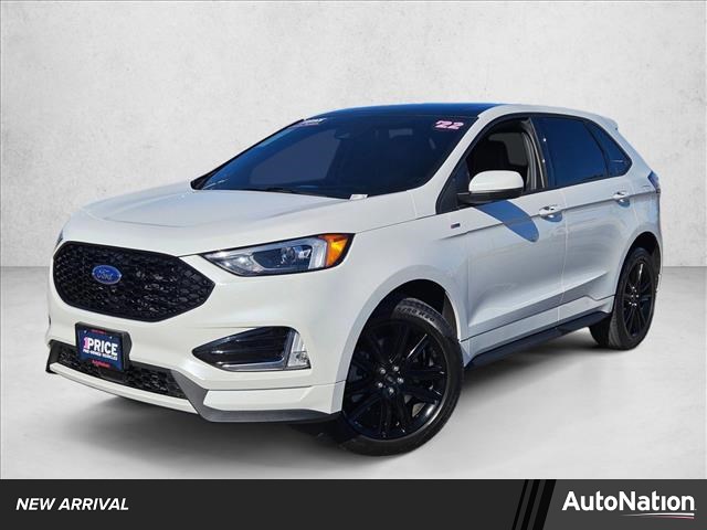 Star White Metallic Tri-Coat 2022 Ford Edge ST Line AWD SUV / Crossover All-Wheel Drive 8-Speed Automatic