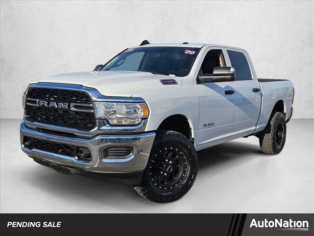 Bright White Clearcoat 2020 RAM 2500 Tradesman Crew Cab 4WD Pickup Truck Four-Wheel Drive 8-Speed Automatic