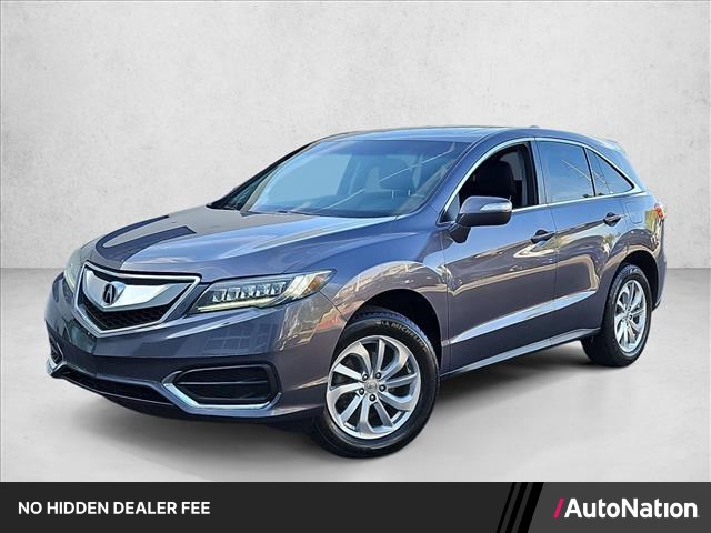 Gray (Modern Steel Metallic) 2017 Acura RDX SUV / Crossover All-Wheel Drive Automatic
