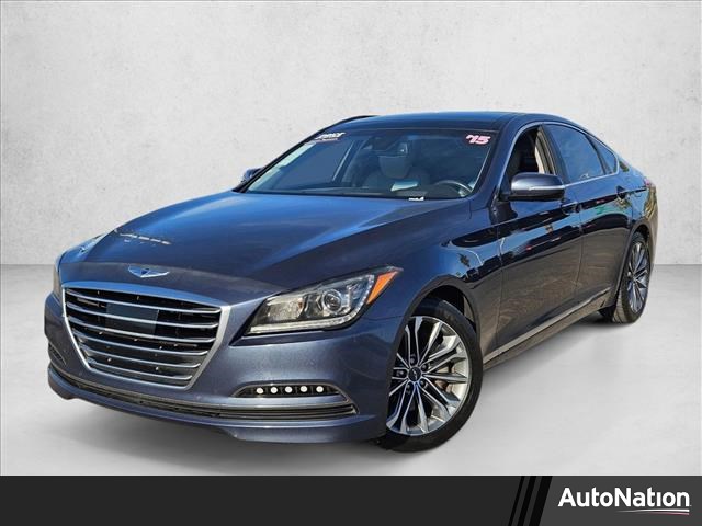 Montecito Blue 2015 Hyundai Genesis 3.8 RWD Sedan Rear-Wheel Drive Automatic