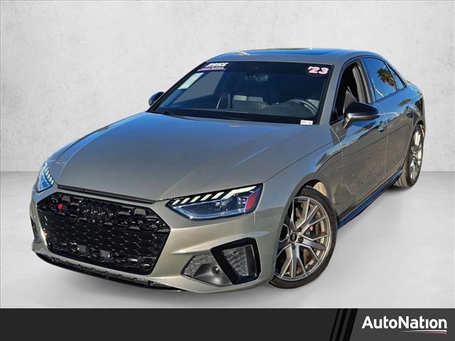 Chronos Gray Metallic 2023 Audi S4 3.0T quattro Premium Plus AWD Sedan All-Wheel Drive Automatic