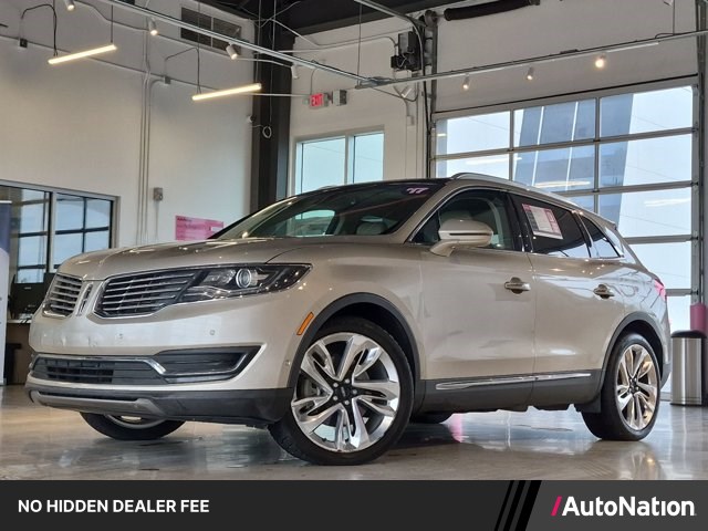 Palladium White Gold Metallic 2017 Lincoln MKX SUV / Crossover Front-Wheel Drive 6-Speed Automatic