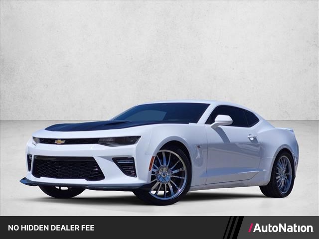 Summit White 2016 Chevrolet Camaro Coupe Rear-Wheel Drive 8-Speed Automatic