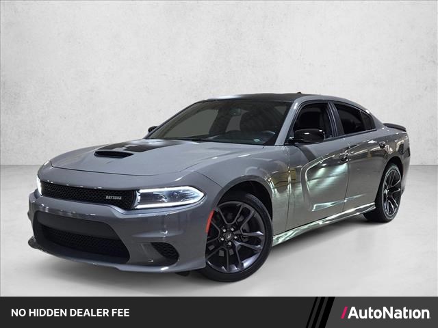 Destroyer Gray Clearcoat 2023 Dodge Charger Sedan Rear-Wheel Drive 8-Speed Automatic