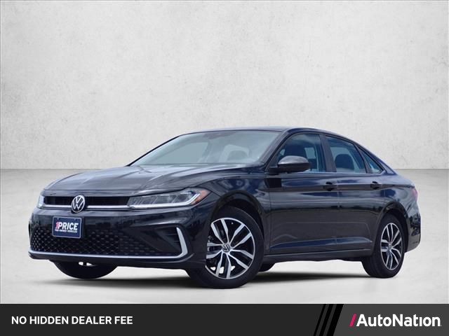 Black 2025 Volkswagen Jetta Sedan Front-Wheel Drive 8-Speed Automatic