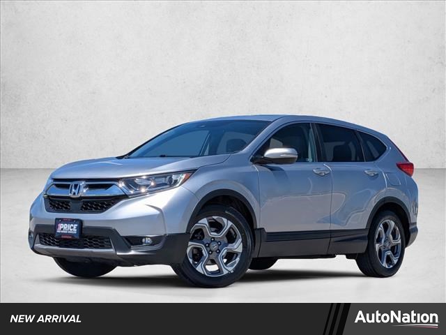 Lunar Silver Metallic 2019 Honda CR-V EX FWD SUV / Crossover Front-Wheel Drive Automatic