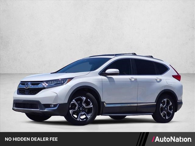 White Diamond Pearl 2018 Honda CR-V Touring FWD SUV / Crossover Front-Wheel Drive Automatic