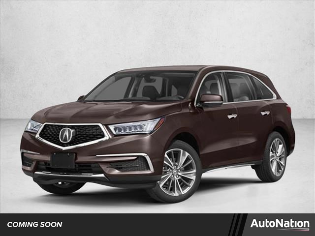 Gray (Gunmetal Metallic) 2020 Acura MDX FWD with Technology Package SUV / Crossover Front-Wheel Drive Automatic