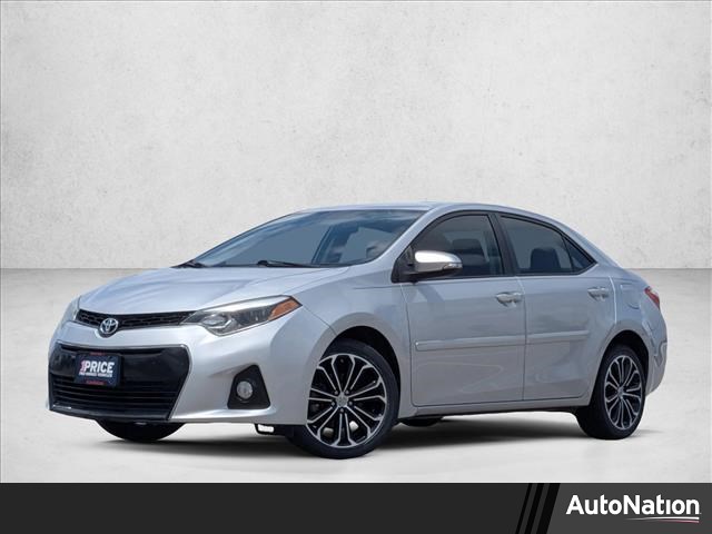 Classic Silver Metallic 2016 Toyota Corolla S Plus Sedan Front-Wheel Drive Automatic