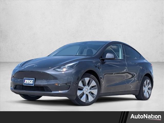 Silver/Gray 2024 Tesla Model Y Long Range AWD SUV / Crossover All-Wheel Drive Automatic