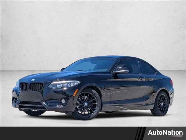 Jet Black 2016 BMW 2 Series 228i Coupe RWD Coupe Rear-Wheel Drive Automatic
