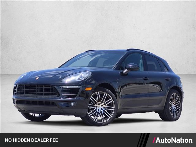 Black 2016 Porsche Macan SUV / Crossover All-Wheel Drive Automatic
