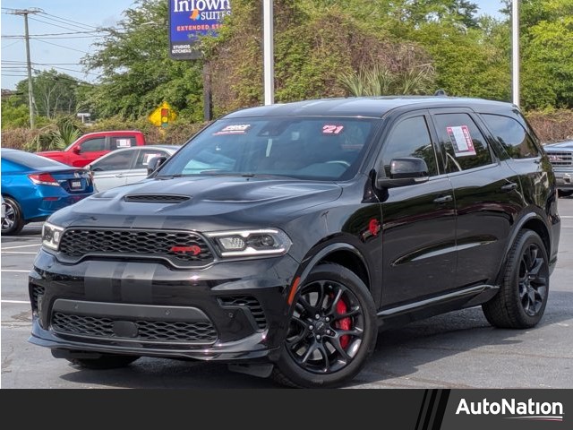 Db Black Clearcoat 2021 Dodge Durango SRT Hellcat AWD SUV / Crossover All-Wheel Drive 8-Speed Automatic