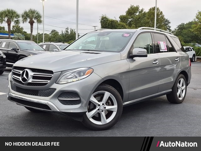 Silver/Gray 2016 Mercedes-Benz GLE SUV / Crossover Rear-Wheel Drive Automatic
