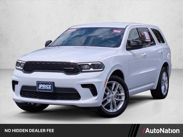 White Knuckle Clearcoat 2026 Dodge Durango SUV / Crossover All-Wheel Drive 8-Speed Automatic