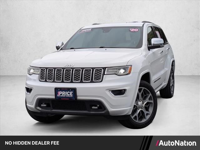 Bright White Clearcoat 2020 Jeep Grand Cherokee Overland 4WD SUV / Crossover Four-Wheel Drive 8-Speed Automatic