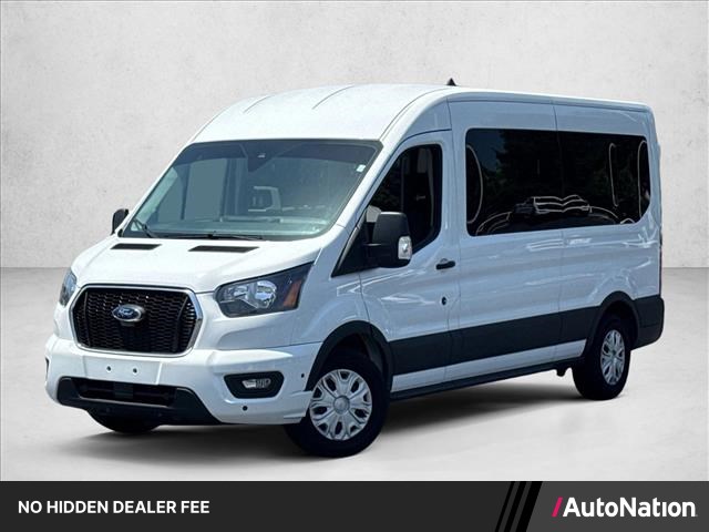 Oxford White 2025 Ford Transit Passenger Van Rear-Wheel Drive Automatic