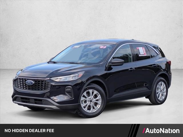 Agate Black Metallic 2023 Ford Escape SUV / Crossover Front-Wheel Drive 8-Speed Automatic