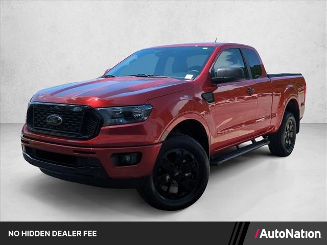 Hot Pepper Red Metallic Tinted Clearcoat 2022 Ford Ranger Pickup Truck 4X2 Automatic