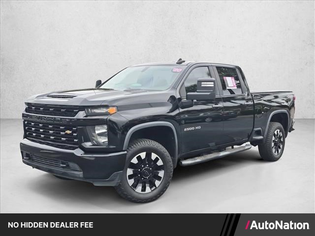 Black 2020 Chevrolet Silverado 2500HD Pickup Truck Four-Wheel Drive 6-Speed Automatic