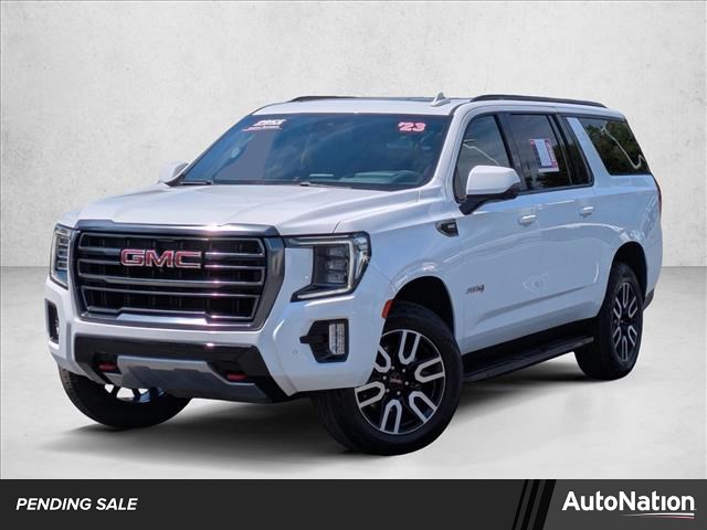 Summit White 2023 GMC Yukon XL AT4 4WD SUV / Crossover Four-Wheel Drive Automatic