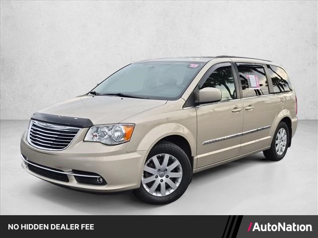 Cashmere/Sandstone Pearlcoat 2015 Chrysler Town & Country Minivan Front-Wheel Drive 6-Speed Automatic