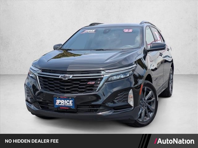 Mosaic Black Metallic 2022 Chevrolet Equinox RS with 1RS FWD SUV / Crossover Front-Wheel Drive 6-Speed Automatic