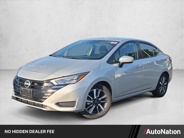 Brilliant Silver Metallic 2025 Nissan Versa Sedan Front-Wheel Drive Automatic