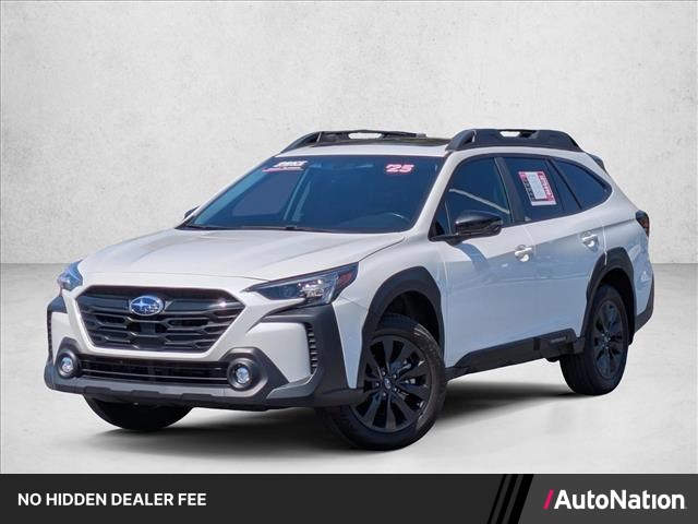 Crystal White Pearl 2025 Subaru Outback Onyx Edition AWD SUV / Crossover All-Wheel Drive Automatic