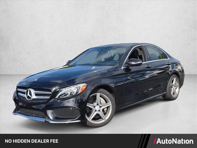 Black 2017 Mercedes-Benz C-Class Sedan All-Wheel Drive Automatic