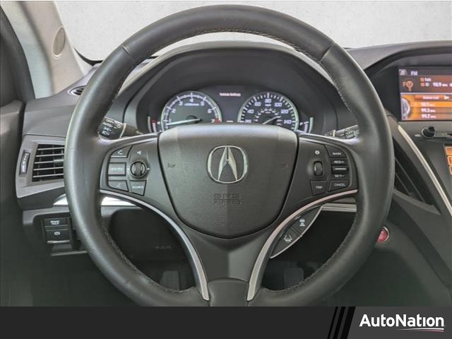 Black 2017 Acura MDX FWD SUV / Crossover Front-Wheel Drive Automatic