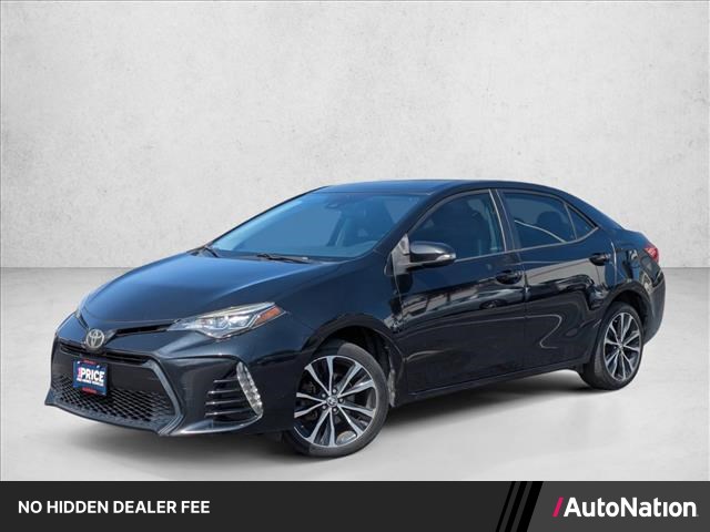 Black Sand Pearl 2019 Toyota Corolla Sedan Front-Wheel Drive Automatic