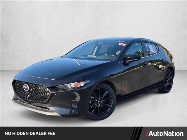 Jet Black Mica 2025 Mazda MAZDA3 Hatchback Front-Wheel Drive Automatic
