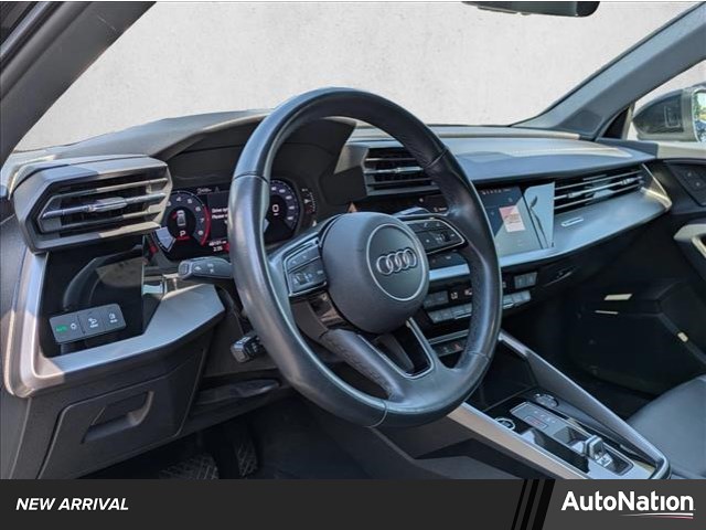 Gray 2024 Audi A3 40 TFSI Premium FWD Sedan Front-Wheel Drive Automatic