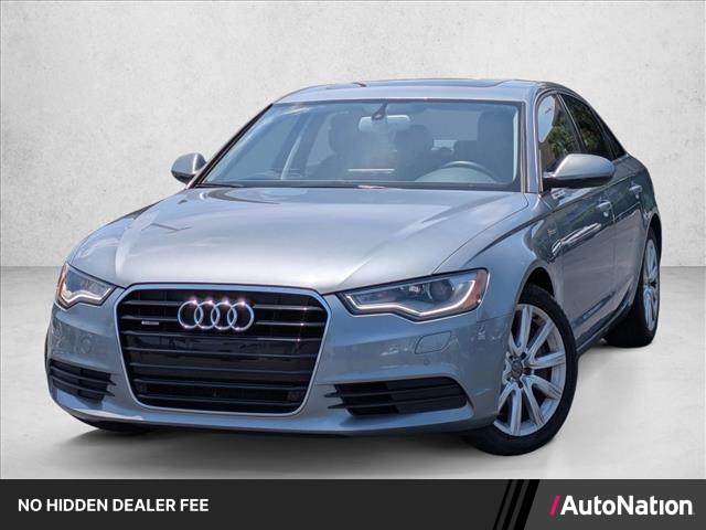 Silver/Gray 2013 Audi A6 3.0T quattro Premium Plus Sedan AWD Sedan All-Wheel Drive Automatic