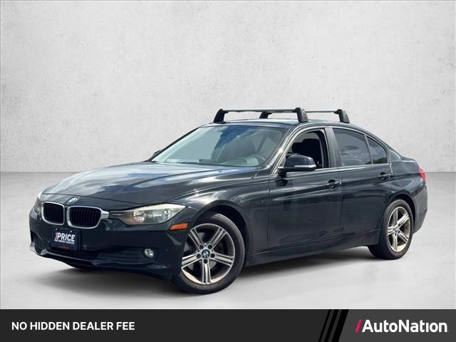 Jet Black 2014 BMW 3 Series Sedan All-Wheel Drive Automatic