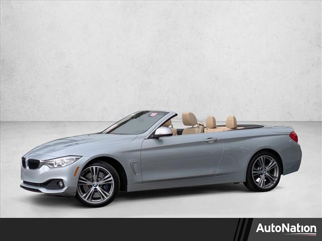 Silver/Gray 2015 BMW 4 Series 435i xDrive Convertible AWD Convertible All-Wheel Drive Automatic