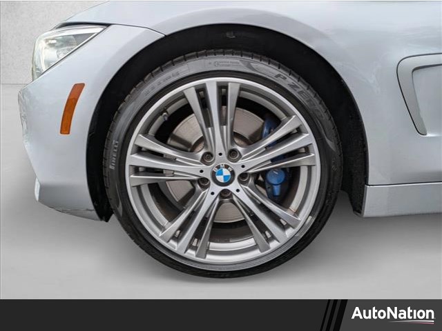 Silver/Gray 2015 BMW 4 Series 435i xDrive Convertible AWD Convertible All-Wheel Drive Automatic