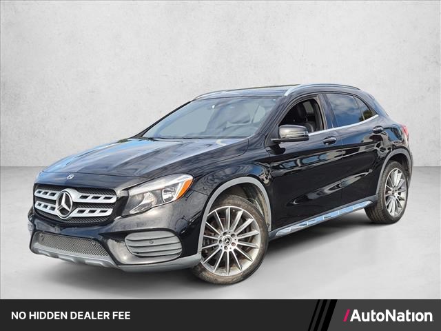 Night Black 2018 Mercedes-Benz GLA SUV / Crossover Front-Wheel Drive Automatic