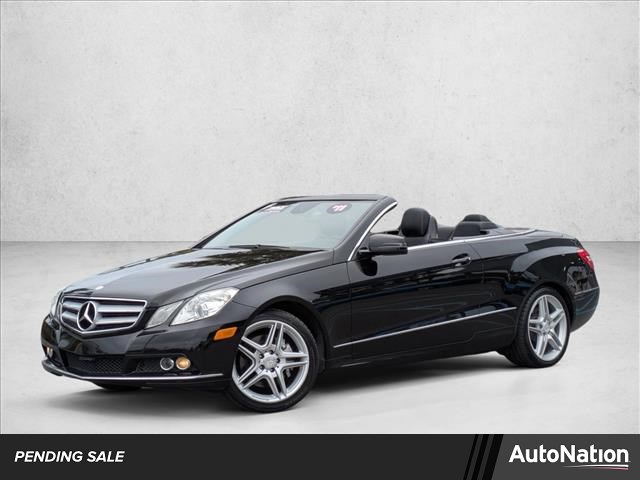 Black 2011 Mercedes-Benz E-Class E 350 Cabriolet Convertible Rear-Wheel Drive Automatic